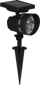 Luxform - montana - hybride solaire intelligent - spot à pointes - noir - 50 lumens - alimenté par l'énergie solaire