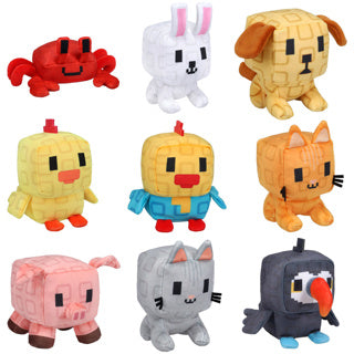 Cultivez un jardin en peluche à collectionner assorties | 18 pièces