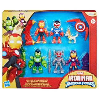 Marvel Avengers Ironman Friends Armored Up Pack