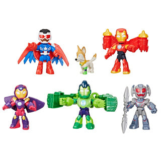 Marvel Avengers Ironman Friends Armored Up Pack