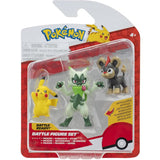 Pack de 3 figurines de combat Pokémon Litleo Pikachu #5 et Floragato - afbeelding 1