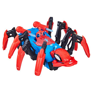 Spider-man marvel crawl and blast spider - véhicule jouet