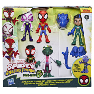 Pack de collection de dinosaures Spidey et ses amis