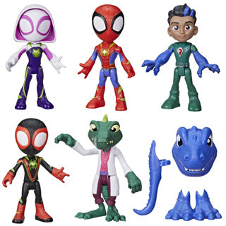 Pack de collection de dinosaures Spidey et ses amis