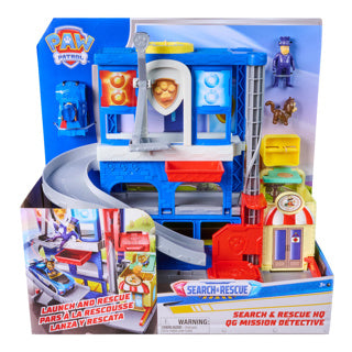 Paw Patrol - coffret de jeu - missions de sauvetage avec poursuite et humdinger