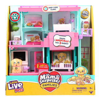Spectron Little Live Pets Mama Suprise Family Hospital Play Set