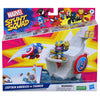 Hasbro Marvel Stunt Squad Play Set Large Assorti