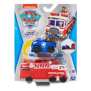 Spinmaster Paw Patrol True Metal Firetruck Team Vehicle