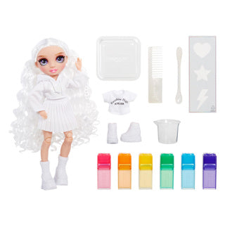 MGA Entertainment Rainbow High Watercolor Create-Modepop Purple Eyes