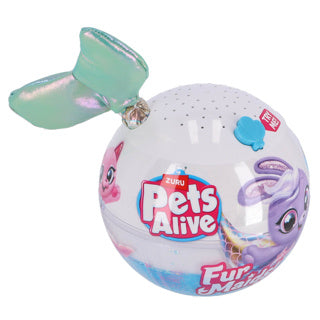 Animaux de compagnie vivants fermaids en peluche
