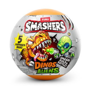 Smashers dino vs capsule extraterrestre assortie | 13 pièces