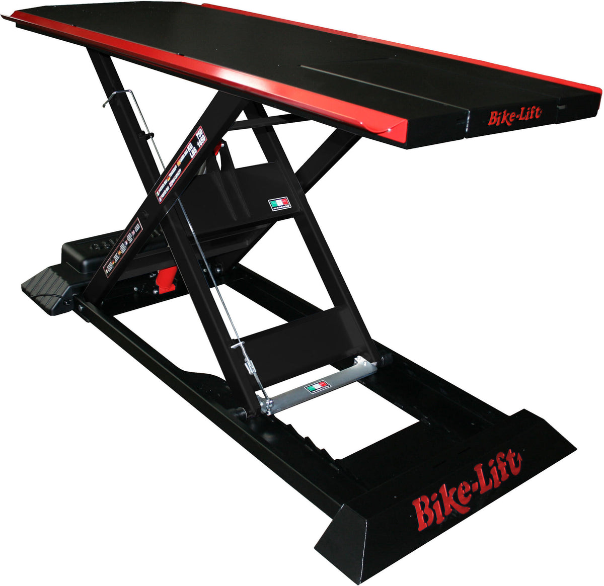 Pont élévateur à vélo pont élévateur à vélo porte absolue 756. plateforme élévatrice bike-lift Absolute 756 portail