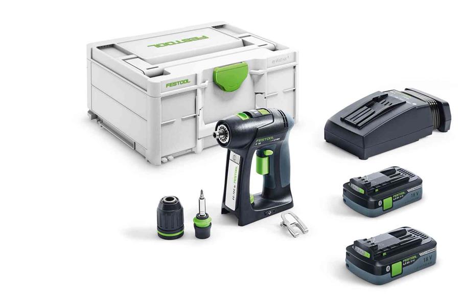 Perceuse-visseuse sans fil Festool T18+3 hpc 4.0 i-plus
