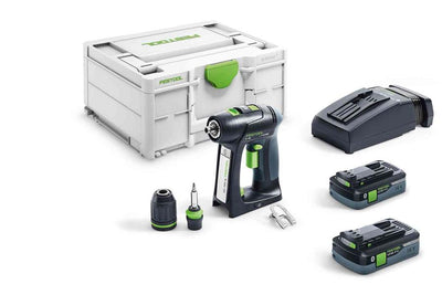 Perceuse-visseuse sans fil Festool T18+3 hpc 4.0 i-plus