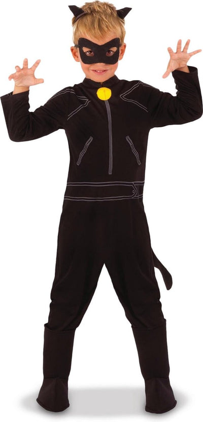 Rubis - coccinelle miraculeuse - costume de chat noir garçons (taille s)