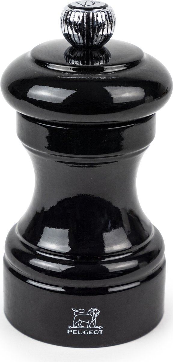 Moulin à poivre bistro Peugeot 10 cm - noir - bois PEFC