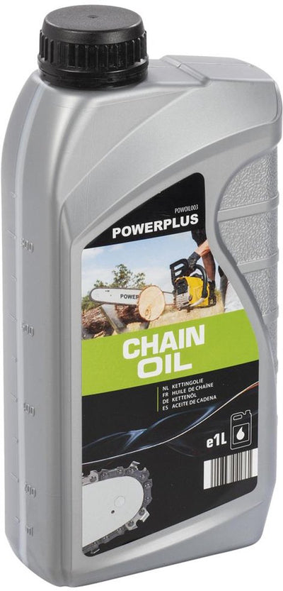 Huile de chaîne Powerplus powoil003 pour tronçonneuse - 1l