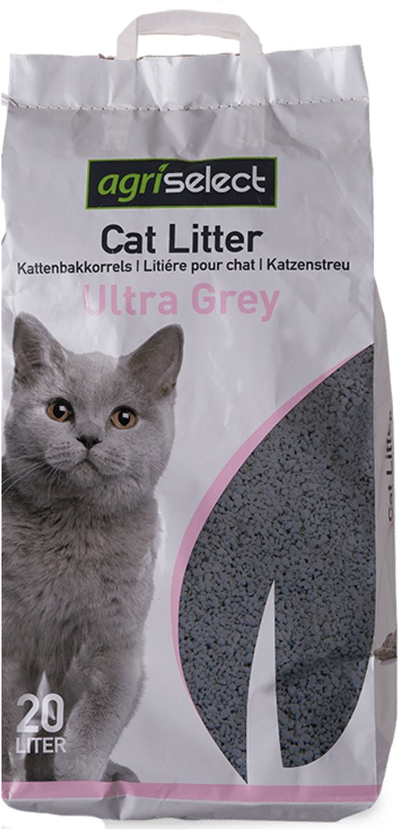 Litière pour chat ultra gris Agriselect