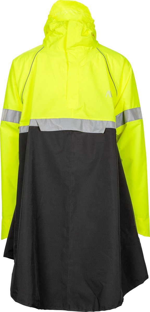 Poncho de pluie Ralka avec manches imperméable et respirant - adultes - extra visible - taille L XL