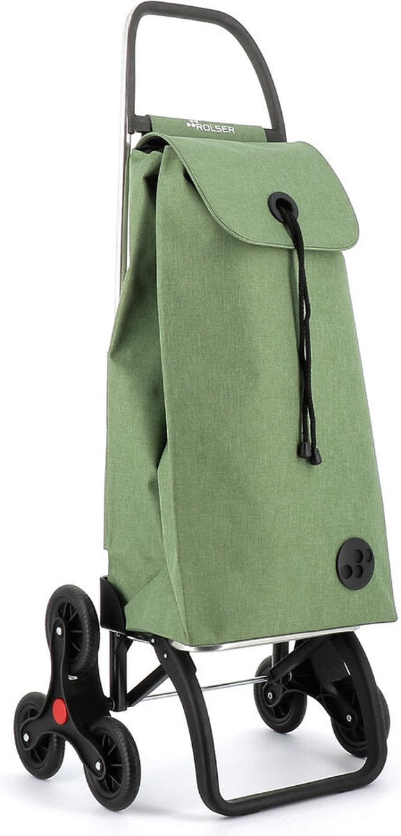Rolser Chariot libre-service i-max tweed 6 - contremarche - vert