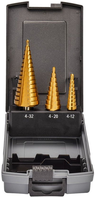 Makita accessoires jeu de forets étagés 3 pièces - d-46573 - d-46573