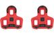 Trivio - cales look keo 7° anti-dérapant rouge