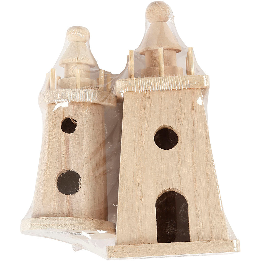 Phare de l'entreprise Creativ, h : 13,5 + 18 cm, 2 pièces 1 boîte