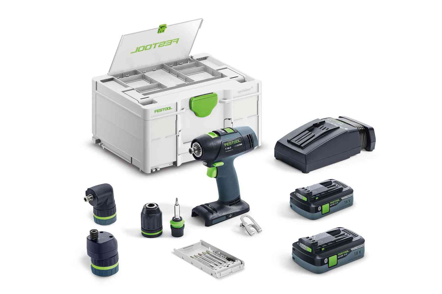 Perceuse-visseuse sans fil Festool T18+3 hpc 4.0 i-set