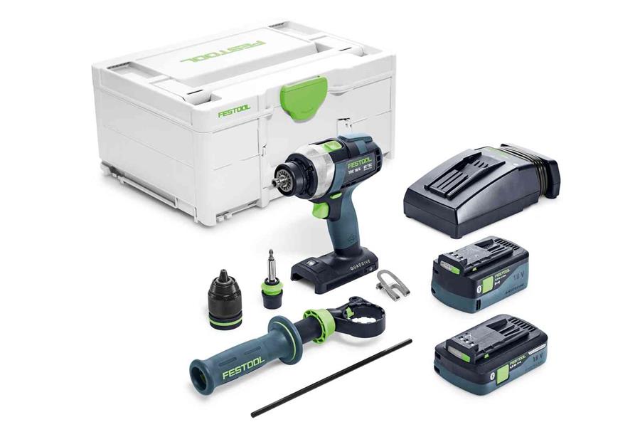 Festool perceuse-visseuse sans fil quadrive tdc 18 4 5.0 4.0 i-plus
