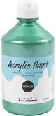 Peinture acrylique A-color métallisée, métallisée, verte, 500 ml 1 bouteille