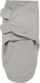 Couverture d'emmaillotage Meyco baby uni - gris - 0-3 mois - 1,0 tog