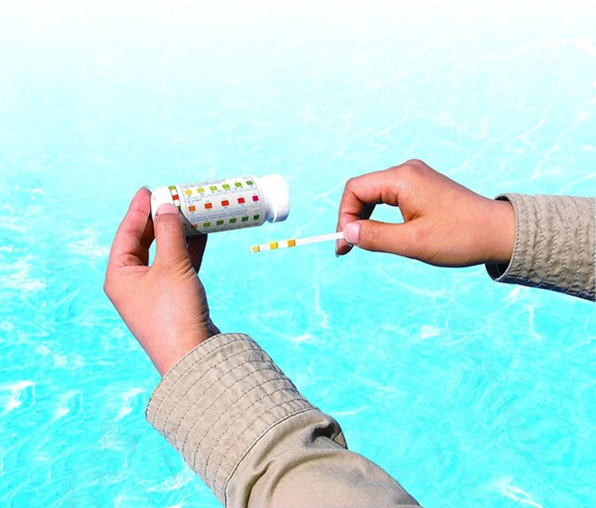 Bandelettes de test d'eau Bestway Flowclear de 50 pièces