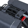 Basil Sport Design Sacoche double pour vélo - Anthracite - Vélo électrique - Unisexe - Réfléchissant
