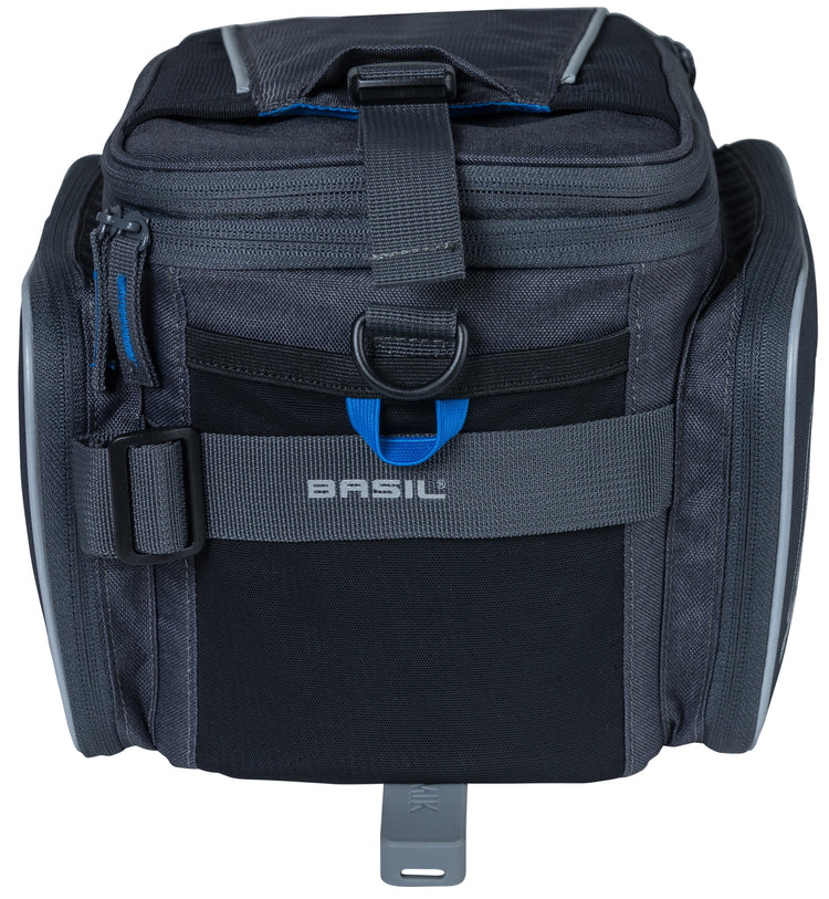 Basil Sport Design Trunkbag MIK - Gris - Sac à dos pour vélo - Unisex - Sportif - 7-15L