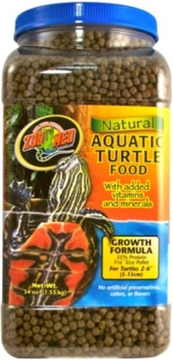 Zoomed zoo med croissance naturelle de la nourriture pour tortues aquatiques - nourriture pour tortues - 1,53 kg