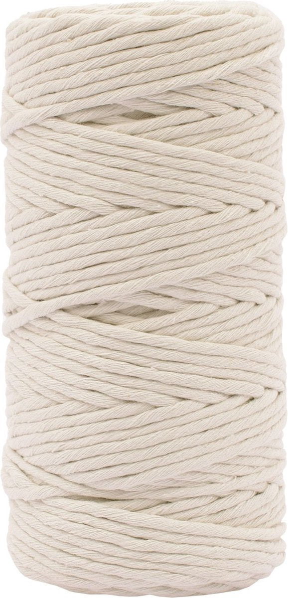 Vaessen creative • corde macramé 3mmx100m naturel