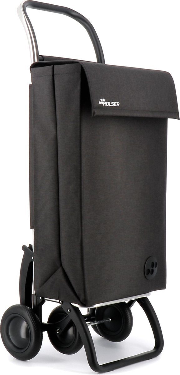 Rolser Chariot libre-service 4 roues sbelta tweed - 4.2 - noir
