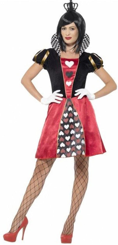Smiffys Déguisement Miss Reine de Cœur Reine de Cœur pour femme | taille xl (48 - 50)