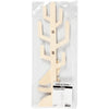 Creativ company cactus en bois, h : 38 cm, l : 12 cm, épaisseur 8 mm, 1 pièce