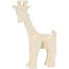 Animal de figure en bois - Giraf