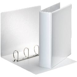 Classeur à anneaux Leitz 265726 4r PVC A4 blanc