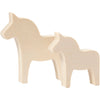 Cheval de compagnie Creativ, h: 8+10 cm, l: 7+9,5 cm, épaisseur 1,8 cm, 2 pièces 1 carton