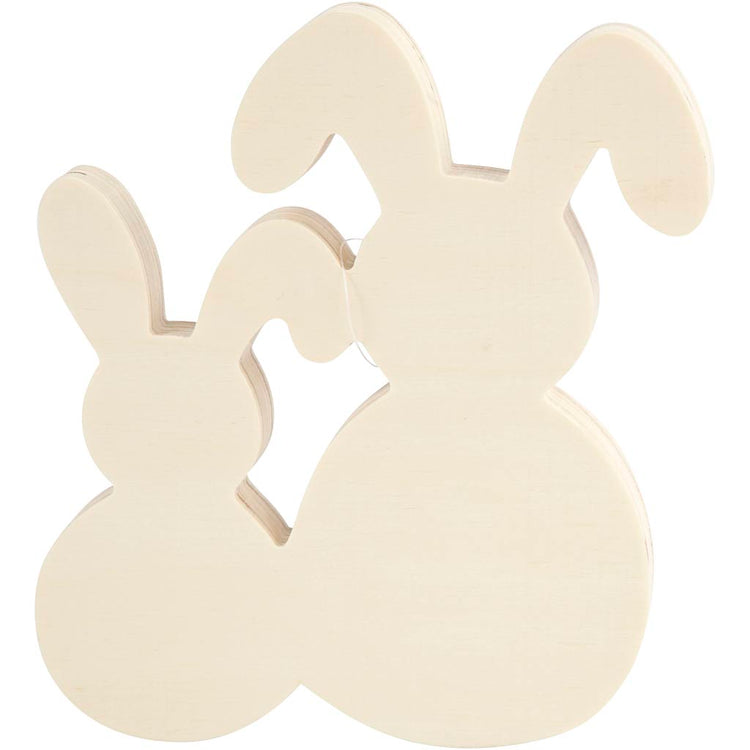 Lapins Creativ company, h : 17 cm, l : 16 cm, épaisseur 2 cm, 1 set