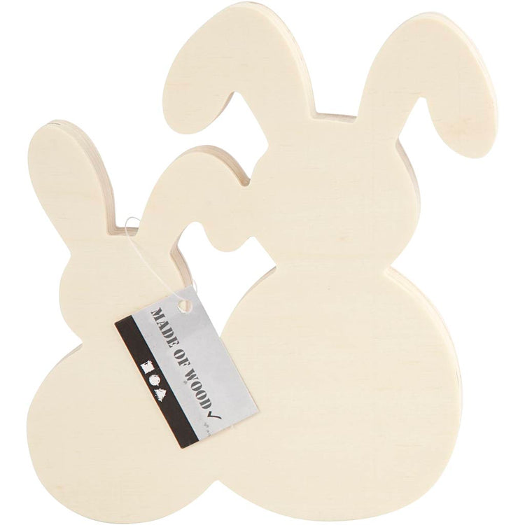 Lapins Creativ company, h : 17 cm, l : 16 cm, épaisseur 2 cm, 1 set