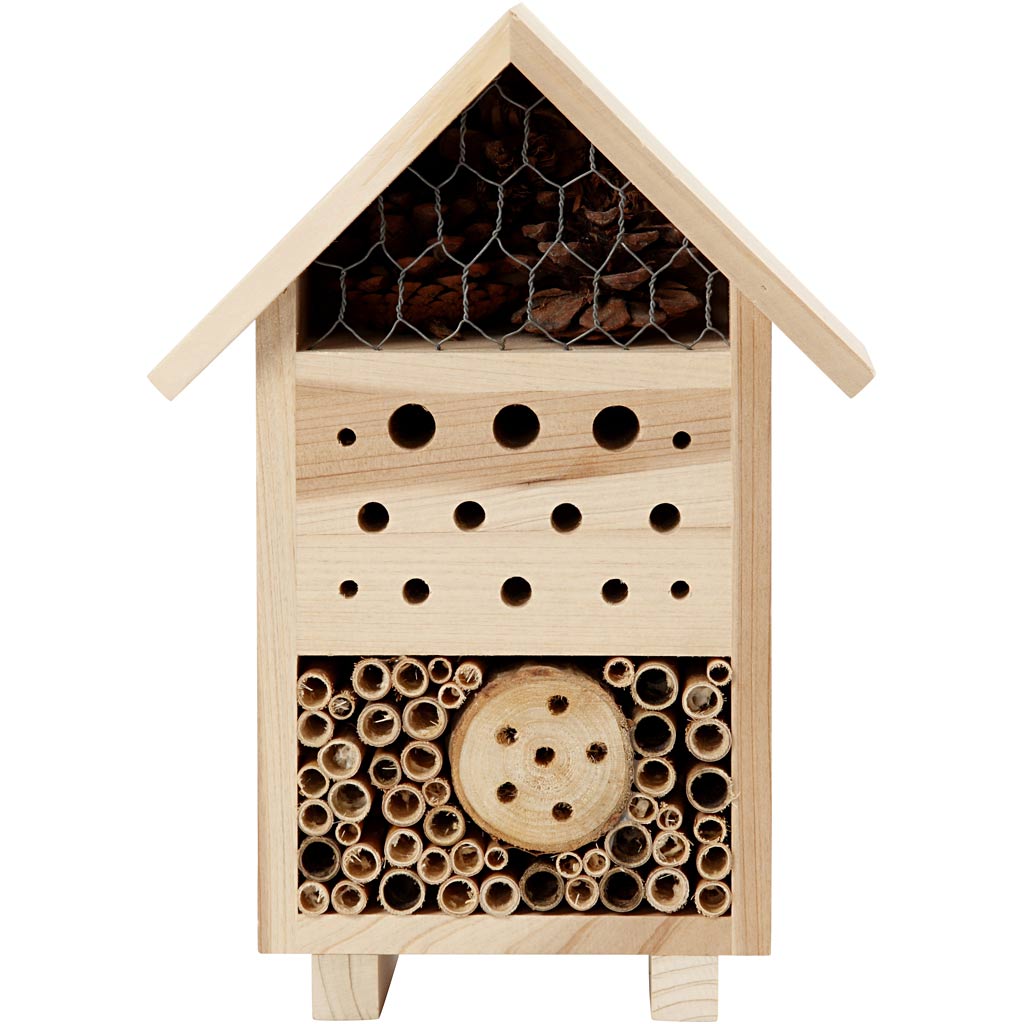 Hôtel à insectes Creativ company, h : 26,1 cm, p : 9,2 cm, l : 18,4 cm, 1 pièce