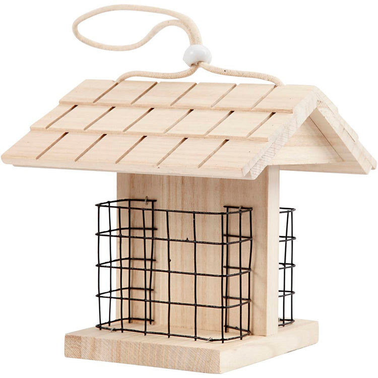 Mangeoire à oiseaux Creativ company, h : 17,5 cm, l : 11,6 cm, l : 13,5 cm, 1 pièce