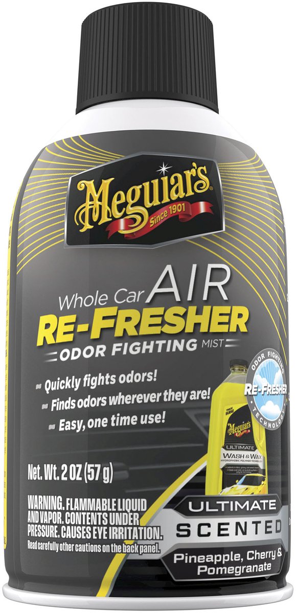 Meguiar's Meguiar's Ultimate Whole Car Air Refresher - Désodorisant pour voiture - Élimine les odeurs indésirables - Pour intérieurs de véhicules