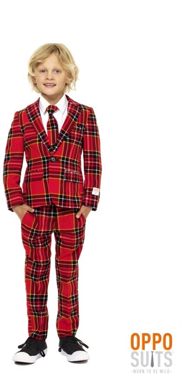 Opposuits le bûcheron - déguisement garçon - rouge - Noël - taille 110 116