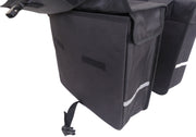 Edge Double Bicycle Sac Luxury Shopper 40 Liter 38 x 40 x 14cm (2x) noir - afbeelding 3
