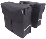 Edge Double Bicycle Sac Luxury Shopper 40 Liter 38 x 40 x 14cm (2x) noir - afbeelding 2